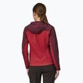 Dámská softshellová bunda Patagonia R1 CrossStrata Hoody touring red 2