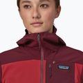 Dámská softshellová bunda Patagonia R1 CrossStrata Hoody touring red 4