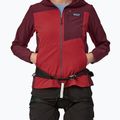 Dámská softshellová bunda Patagonia R1 CrossStrata Hoody touring red 8