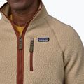 Pánská fleecová mikina Patagonia Retro Pile el cap khaki w/sisu brown  sweatshirt 4