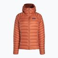 Dámská péřová bunda Patagonia Down Sweater Hoody burl red