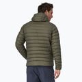 Pánská péřová bunda  Patagonia Down Sweater Hoody basin green 2
