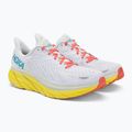 Pánské běžecké boty HOKA Clifton 8 Wide white 1121374-BDBI 4