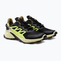 Pánské běžecké boty Salomon Supercross 4 GTX černo-zelená L41731700 6
