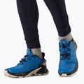 Pánská běžecká obuv Salomon Supercross 4 GTX blue L41732000 3