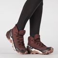 Dámské trekové boty Salomon Cross Hike MID GTX 2 bitter chocolate/ mocha mousse 10