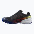 Salomon Speedcross 6 GTX pánské běžecké boty black/surf the web/safety yellow 3