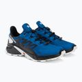 Pánské běžecké boty Salomon Supercross 4 GTX modrýe L47119600 6