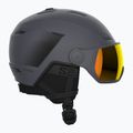 Lyžařská helma Salomon Pioneer LT Visor S2 ebony/red 7