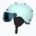 Dětská  lyžařská helma  Salomon Orka Visor bleached aqua 2