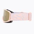 Dětské lyžařské brýle Salomon Lumi Flash tropical peach/flash gold 4