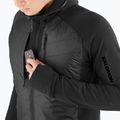 Pánská hybridní bunda Salomon Elixir Hybrid Hoodie Insulated deep black 4