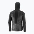 Pánská hybridní bunda Salomon Elixir Hybrid Hoodie Insulated deep black 8