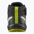 Dětské trekové boty Salomon Xa Pro V8 Mid CSWP black/deep lichen green/safety yellow 4