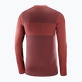 Pánské termo tričko Longsleeve Salomon Essential Wool rum raisin  5