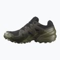 Pánské běžecké boty Salomon Speedcross 6 GTX black/peat/deep lichen green 3