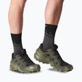 Pánské běžecké boty Salomon Speedcross 6 GTX black/peat/deep lichen green 7