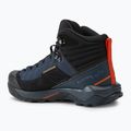 Pánské trekové boty Salomon X Ultra Alpine MID GTX blue nightsts/black/red orange 3