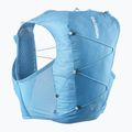 Běžecká vesta Salomon Active Skin 8 Set blue danube/blue curacao 2
