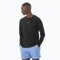Pánské běžecké tričko longsleeve Salomon SHAKEout Core deep black