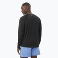 Pánské běžecké tričko longsleeve Salomon SHAKEout Core deep black 2