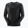 Pánské běžecké tričko longsleeve Salomon SHAKEout Core deep black 4