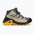 Dětské trekingové boty Salomon X Ultra Mid GTX castlerock/black/spicy/mustard 2