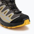 Dětské trekingové boty Salomon X Ultra Mid GTX castlerock/black/spicy/mustard 7