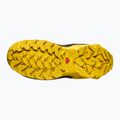 Dětské trekingové boty Salomon X Ultra Mid GTX castlerock/black/spicy/mustard 11