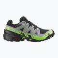 Pánské běžecké boty Salomon Speedcross 6 GTX black/alloy/green gecko 2