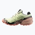 Dámské běžecké boty Salomon Speedcross 6 GTX lime cream/mahogany rose/black 3