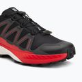 Pánské běžecké boty Salomon Speedcross Peak black/asphalt/fiery red 7