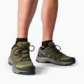 Pánské trekové boty Salomon X-Adventure Recon Waterproof olvnig/martini 8