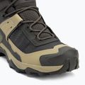 Pánské trekové boty Salomon X Ultra 5 MID GTX peat / gray green / blue nights 7