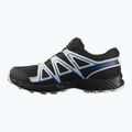 Dětské běžecké boty Salomon Speedcross Waterproof black/vanilla ice/french blue 9