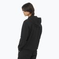 Pánská mikina  Salomon Logo Full Zip Hoodie deep black 2