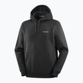 Pánská mikina Salomon Chest Logo Hoodie deep black 3