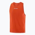 Pánské běžecké tílko Salomon S/Lab Speed Singlet flery red 4