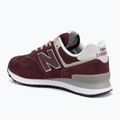 Pánské boty New Balance Classic 574's V3 Wide maroon 3