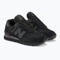 Boty  New Balance 574 black/black 4