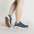 Dámské boty  SKECHERS Uno Shimmer Away navy 2