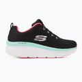 Dámské tenisky SKECHERS D'Lux Walker Let It Glow black/mint 3