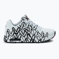 Dámské boty SKECHERS JGoldcrown Uno Spread The Love white/black/gray 2