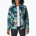 Dámská fleecová mikina Columbia Benton Springs Printed Fleece tmavě modro - modrá 2021771 3