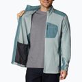 Pánská trekingová mikina Columbia Klamath Range Full Zip zelená 2013604 3