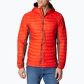 Pánská hybridní bunda Columbia Powder Pass Hooded červená 1773271839
