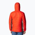 Pánská hybridní bunda Columbia Powder Pass Hooded červená 1773271839 2