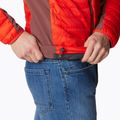 Pánská hybridní bunda Columbia Powder Pass Hooded červená 1773271839 7