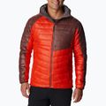 Pánská péřová bunda Columbia Platinum Peak Hooded červená 2008611839 3
