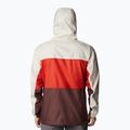 Pánská bunda větrovka Columbia Trail Traveler light raisin/spicy/chalk 2036873640 5